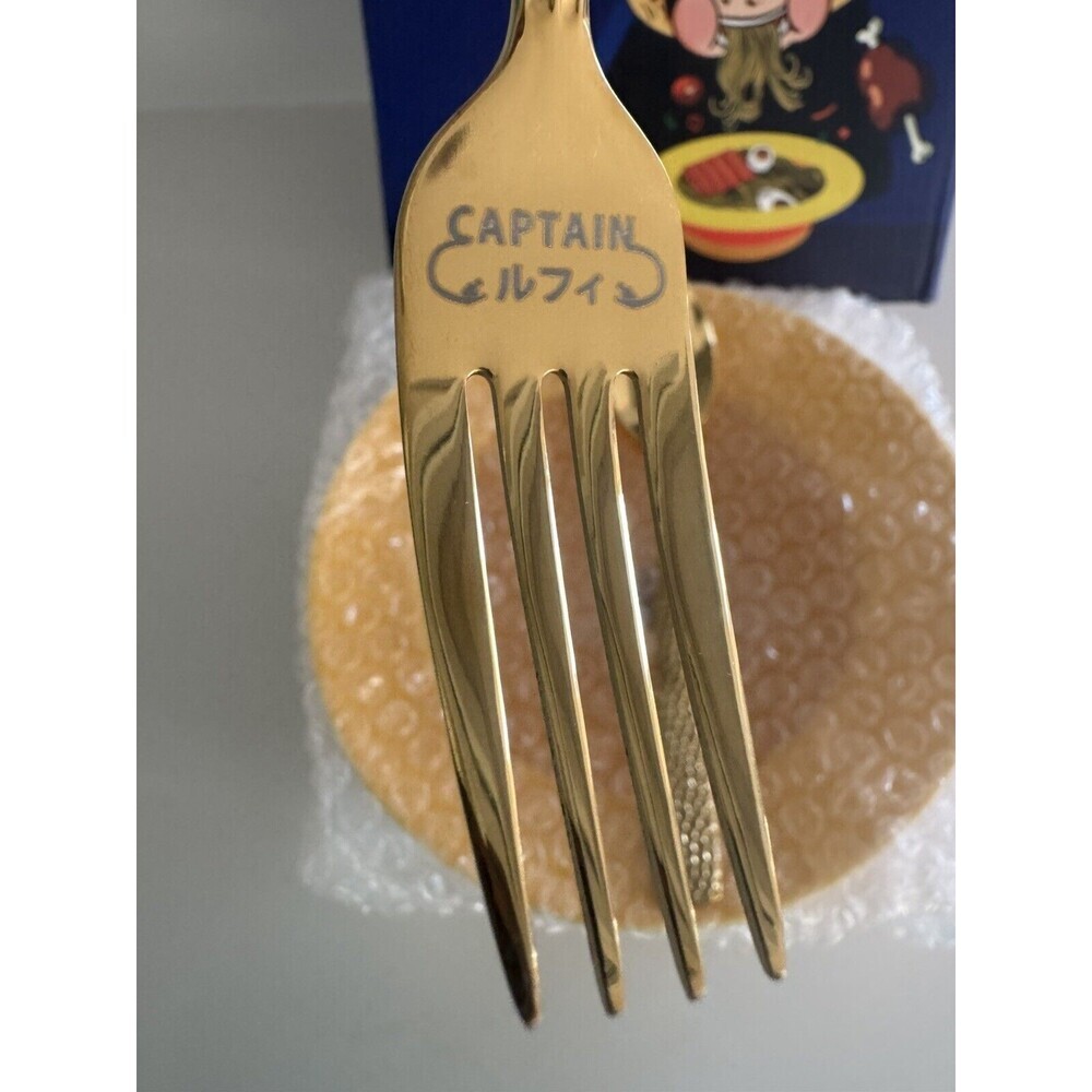 Straw Hat Bowl Set Pro Sparkling fork, spoon and pin brooches Christmas gift set - Picture 12 of 15